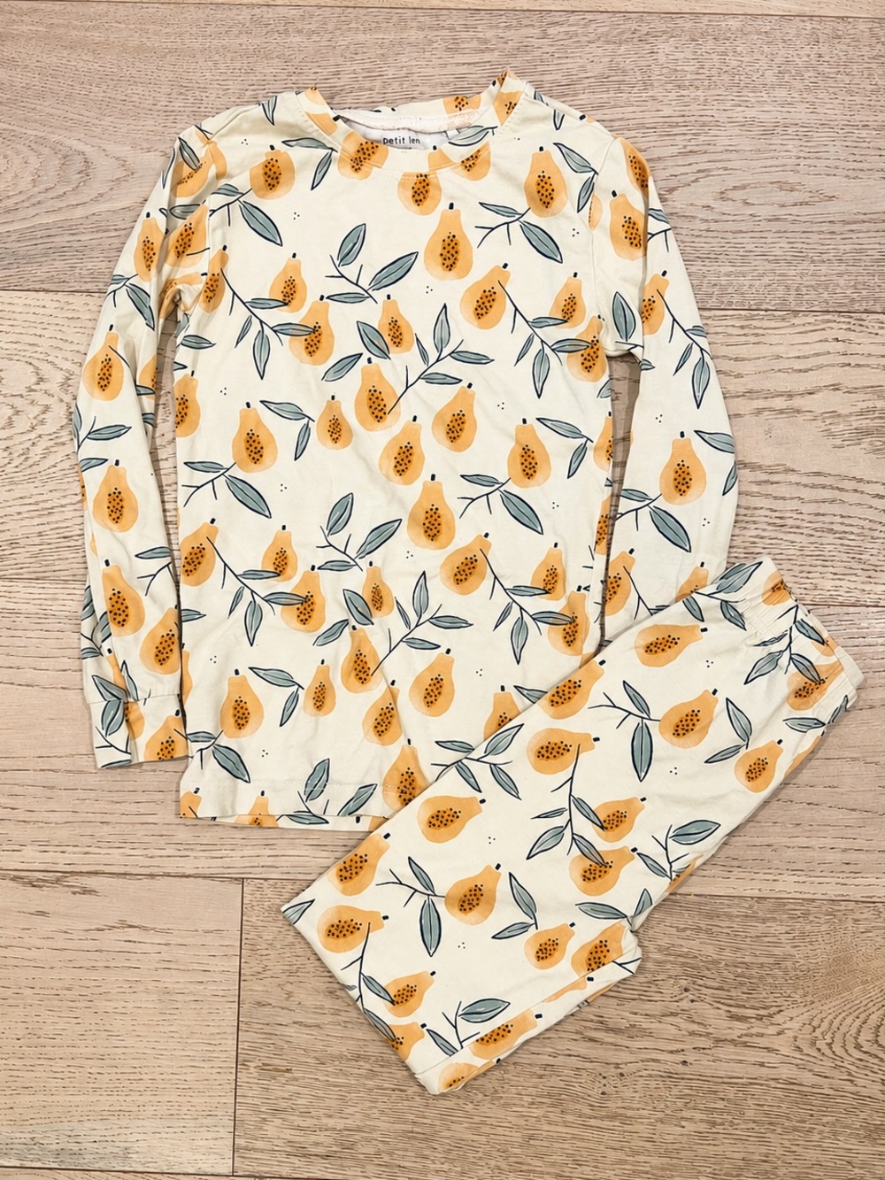 PETIT LEM Papaya Pyjamas